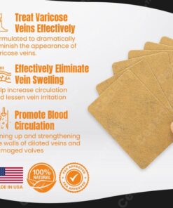 Ceoerty™ VaricoRelief Turmeric Patches