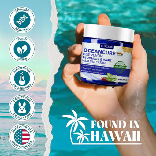 Furzero™ OceanCure Bee Venom Psoriasis & Wart Healing Cream