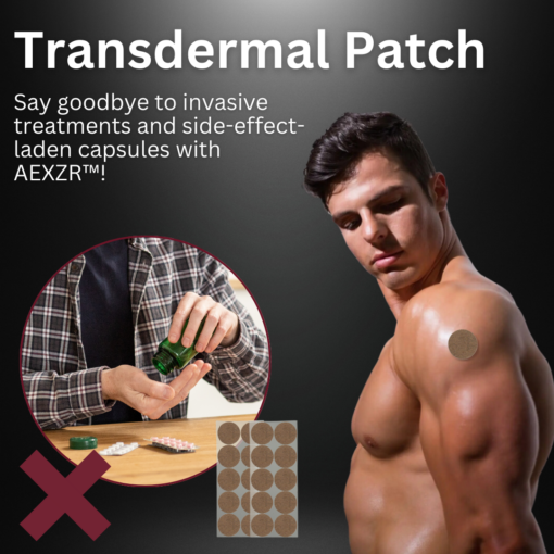 AEXZR™ Desire Black Maca Patches