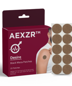 AEXZR™ Desire Black Maca Patches