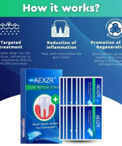 AEXZR™ Gum Repair Strips