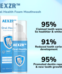 AEXZR™ Oral Health Foam Mouthwash