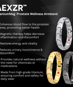 AEXZR™ TitaniumMag Prostate Wellness Armband