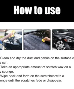 Car Scratch Removal Wax