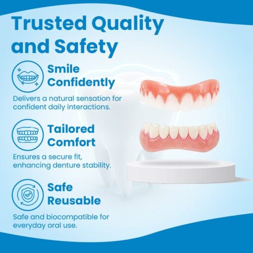 Ceoerty™ EasyFit Silicone Denture Kit