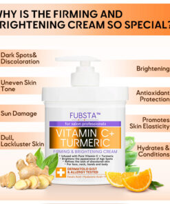 Fubsta™ Turmeric+Vitamin C Firming & Brightening Cream