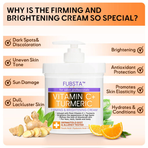 Fubsta™ Turmeric+Vitamin C Firming & Brightening Cream