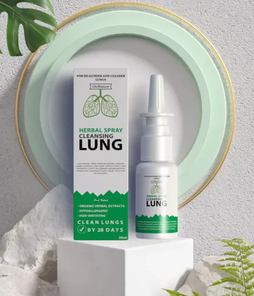 LOVILDS™ Organic Herbal Lung Cleanse Repair Nasal Spray