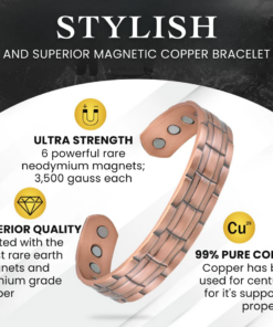 SUPTRUCK™ KidneyPower Magnetic Copper Bracelet