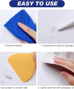 Wall Repair Paste Putty Repair Kit With Scraper