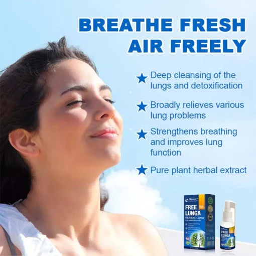 FLYCARE™ FreeLunga Herbal Lung Cleansing Spray