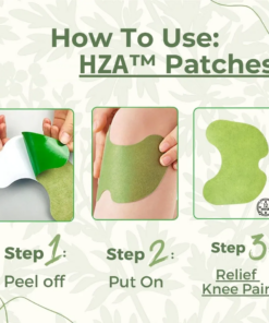 HZA™ - Natural Knee Pain Patches