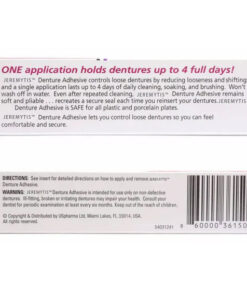 JEREMYTIS™Thermoplastic Denture Adhesive