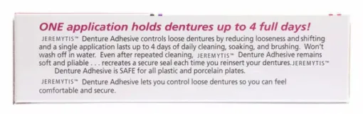 JEREMYTIS™Thermoplastic Denture Adhesive