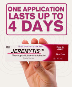 JEREMYTIS™Thermoplastic Denture Adhesive