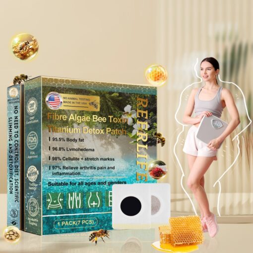 REFRLIFE™ Bee Venom Titanium Seaweed Fiber Detox Slimming Patch