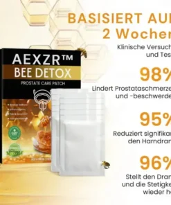 AEXZR™ Bee Detox Prostatapflegepflaster