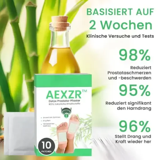 AEXZR™ Detox Prostata-Pflaster – Geheimnis jugendlicher Haut