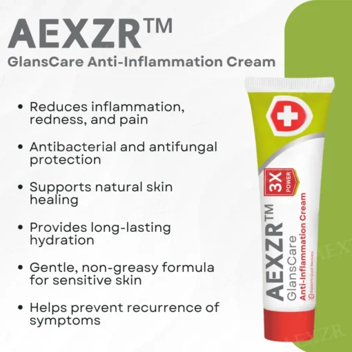 AEXZR™ GlansCare Anti-Inflammation Cream