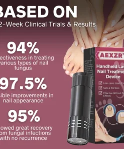 AEXZR™ Handheld Laser Nail Treatment Device