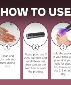 AEXZR™ Handheld Laser Nail Treatment Device