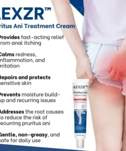 AEXZR™ Pruritus Ani Treatment Cream