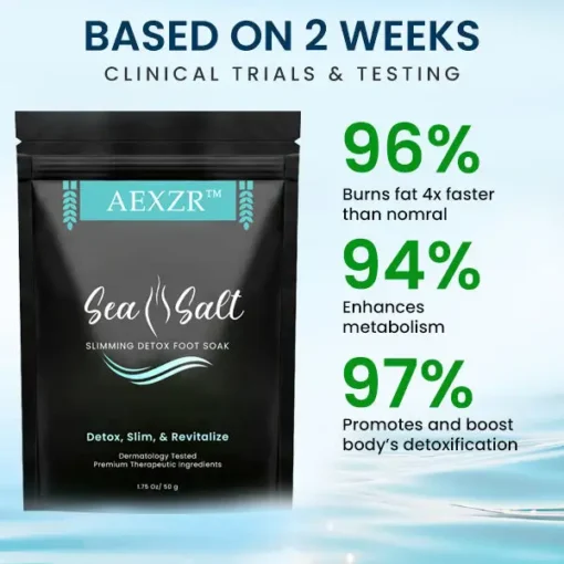 AEXZR™ Sea Salt Slimming Detox Foot Soak