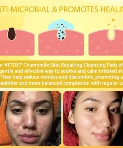 ATTDX™ Chamomile Skin Repairing Cleansing Pads