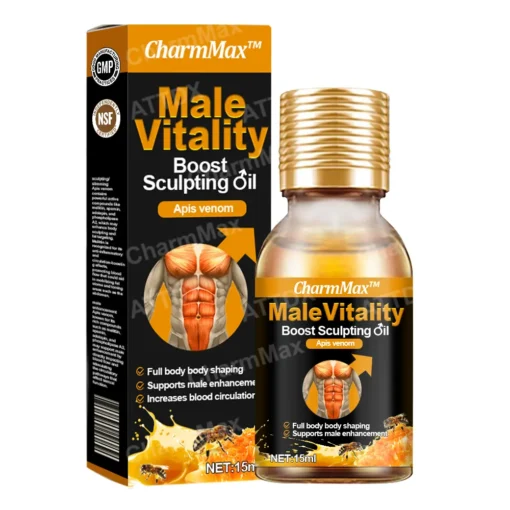 CharmMax™ MaleVitality Boost Sculpting Oil