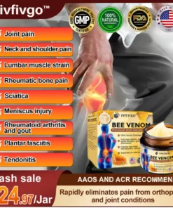 Fivfivgo™ Bee Venom Instant Ultra Strength Pain Relief Therapy Cream