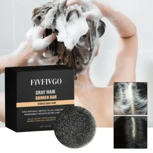 Fivfivgo™ Darkening Shampoo Soap