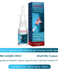 GFOUK™ NasoCalm Nasal Wellness and Turbinate Comfort Spray