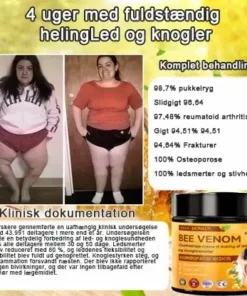 HONXI™ Bee Venom & Gurkemeje-creme til lindring af led-og knoglesmerter