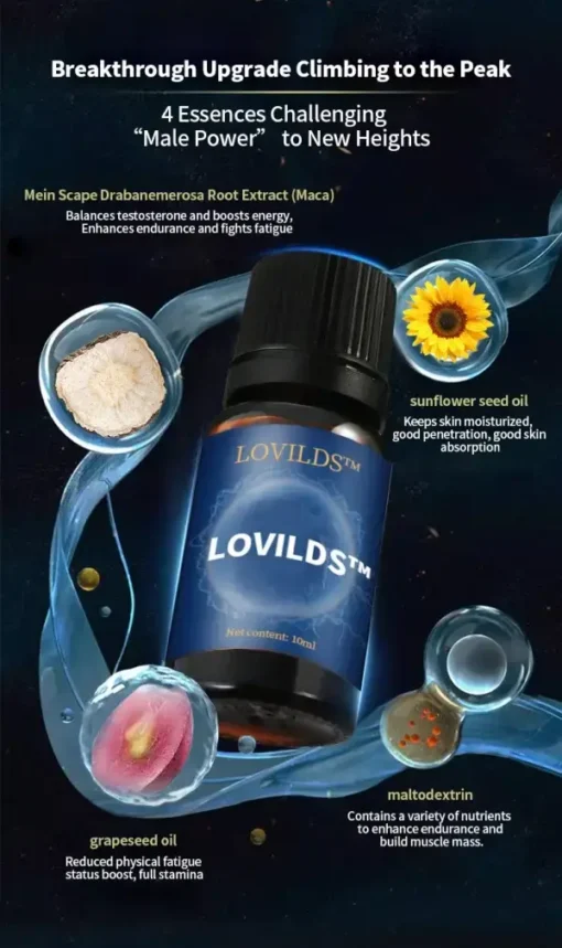 LOVILDS Essential Oils for Men