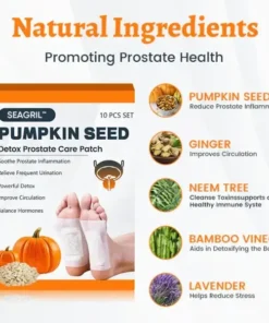 SEAGRIL™ Pumpkin Seed Detox Prostate Care Patch