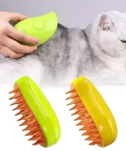 3 in 1 Electric Cat Steam Brush