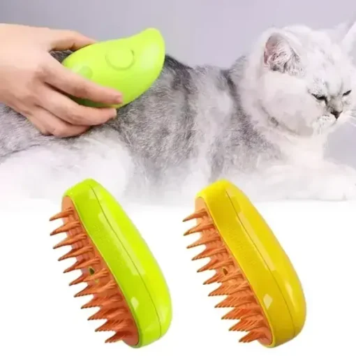 3 in 1 Electric Cat Steam Brush