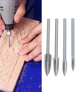 Wood Carving and Engraving Drill Bit Set