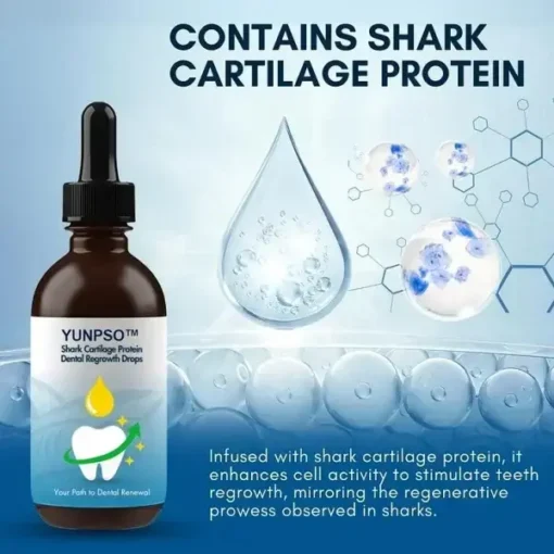 YUNPSO™ Shark Cartilage Protein Dental Regrowth Drops