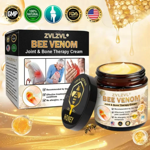 ZVLZVL™ Bee Venom Instant Ultra Strength Pain Relief Therapy Cream - Image 13