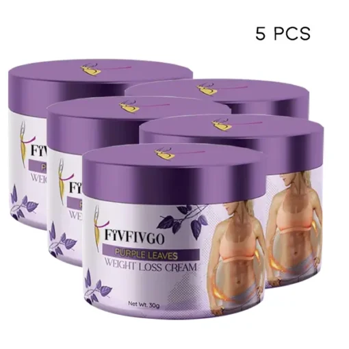 Fivfivgo™ Purple Leaves Weight Loss Cream - Image 11